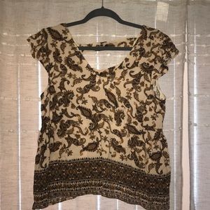 Paisley top
